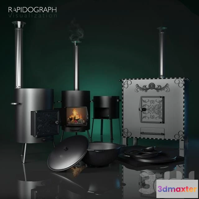 1561685 - Furnaces 3D Max