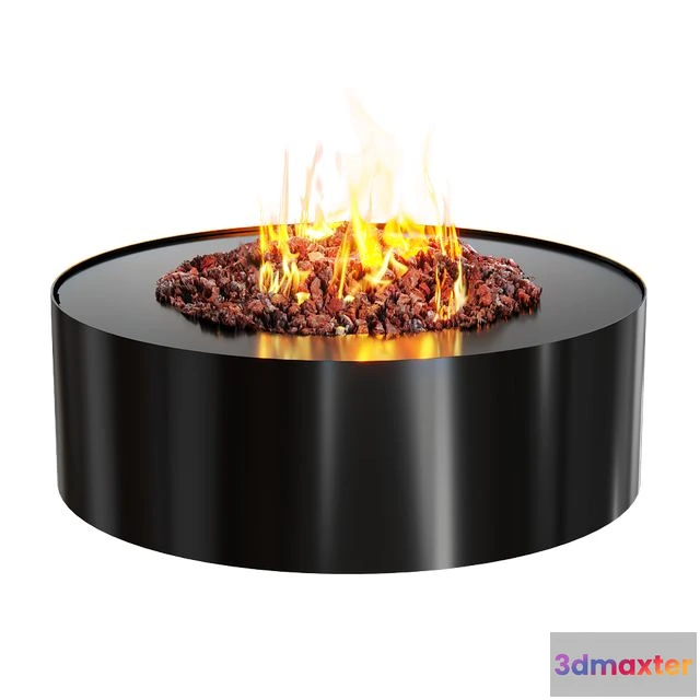 1564734 - Planika GALIO STAR Fireplace 3D Max