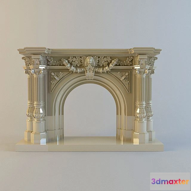 1564776 - Portal fireplace 3D Max