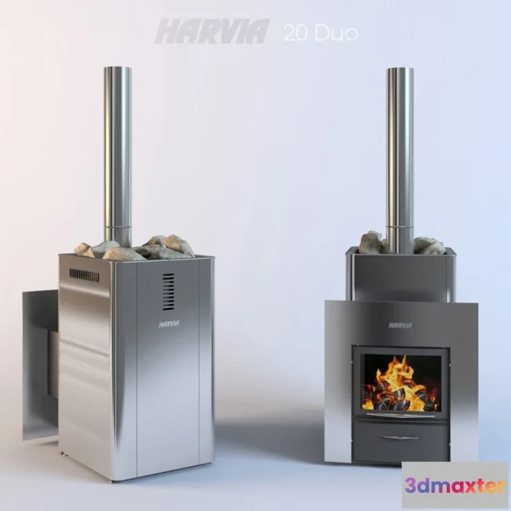 1567044 - Harvia 20 Duo 3D Max