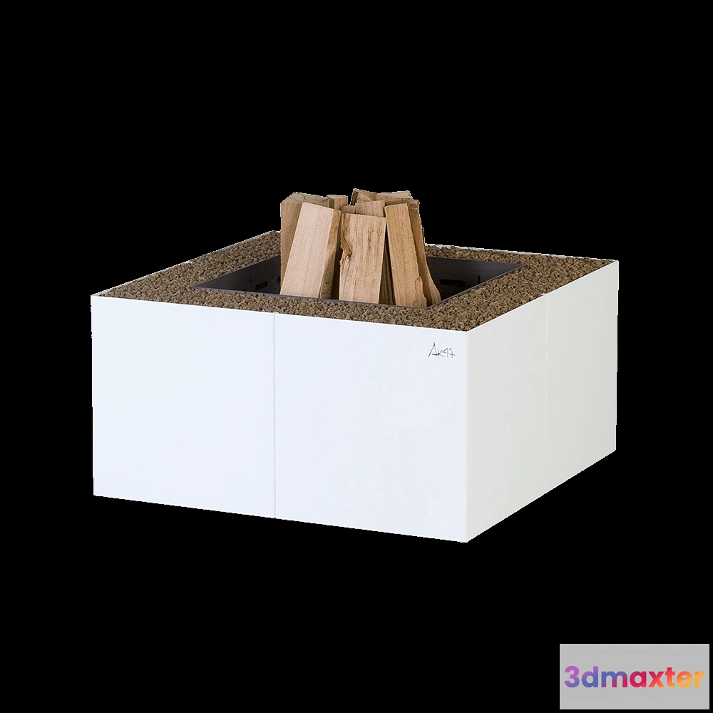 1665570 - Ak47 Design - Outdoor wood burning fire pit Dado 3D Max