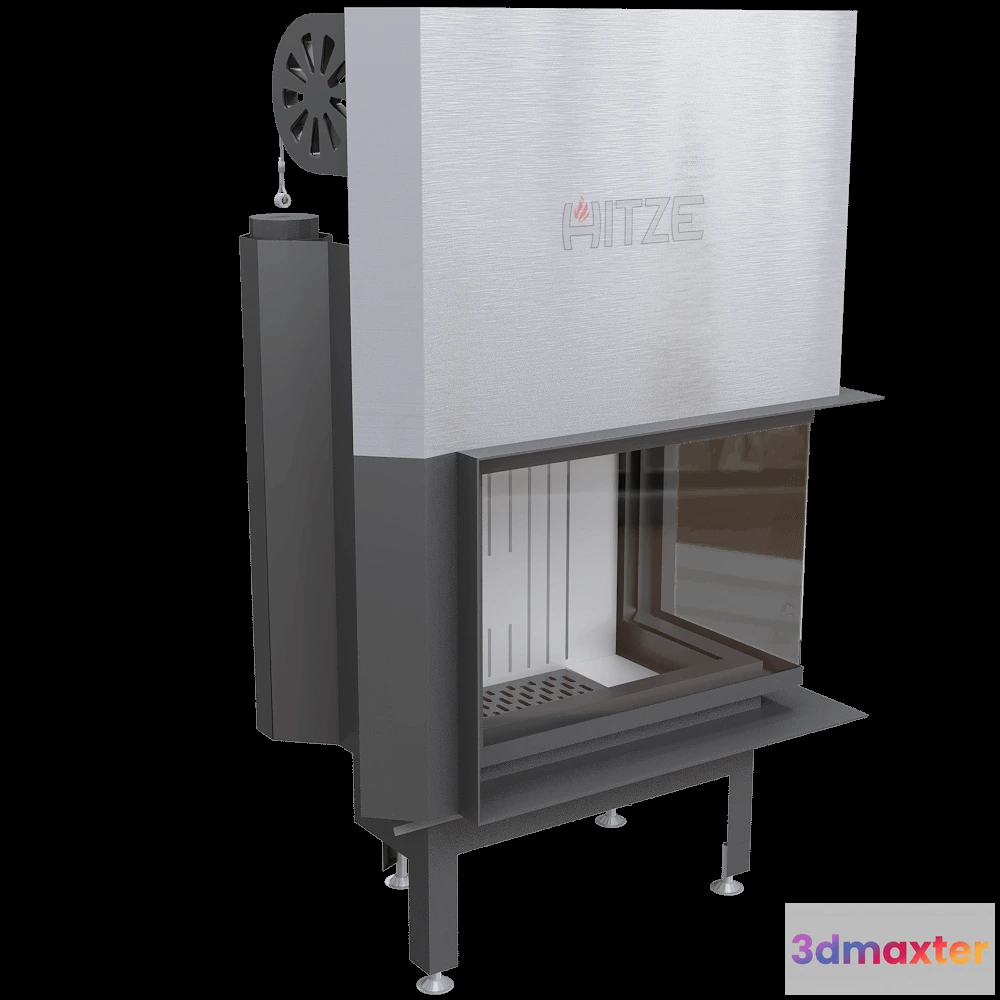 1665610 - HITZE - Fireplace ALBERO AL9RG.H 3D Max