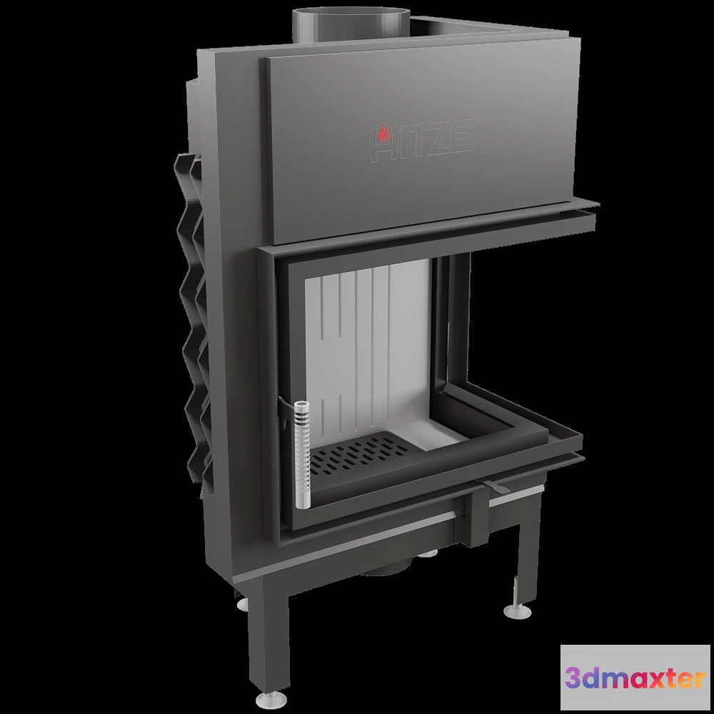 1665614 - HITZE - Fireplace ALBERO AL9R.H 3D Max