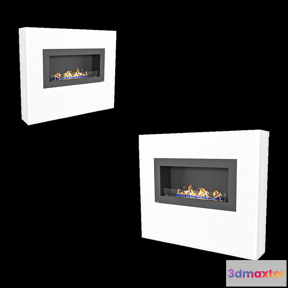 1665628 - Kronco - Built-in biofireplace Classic 3D Max