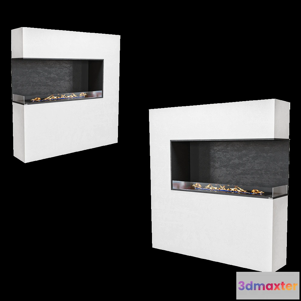 1665632 - Kronco - Corner biofireplace Classic Corner 3D Max