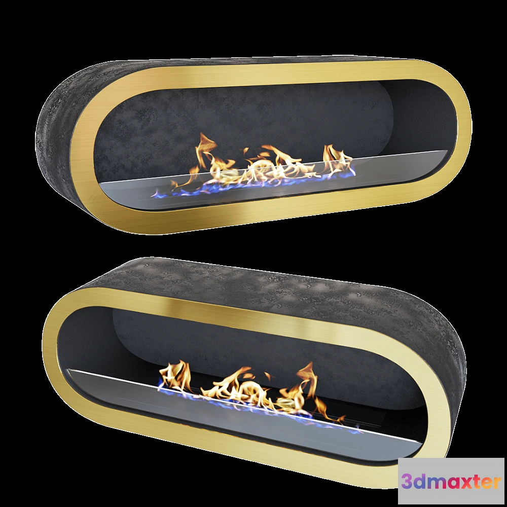 1665656 - Kronco - Floor biofireplace Kronco Orac 3D Max