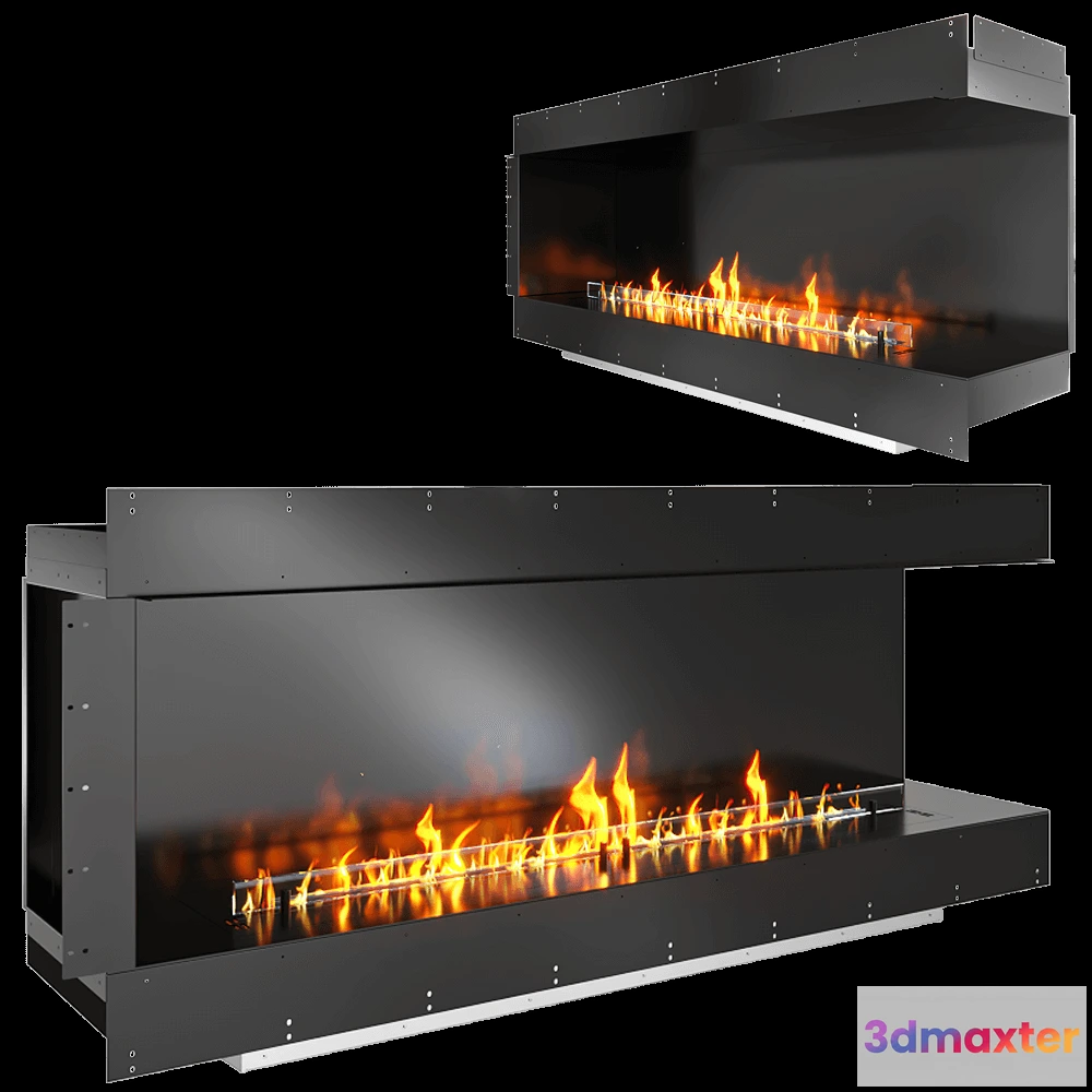 1665686 - Planika - Fireplace FLA3 1800 3D Max