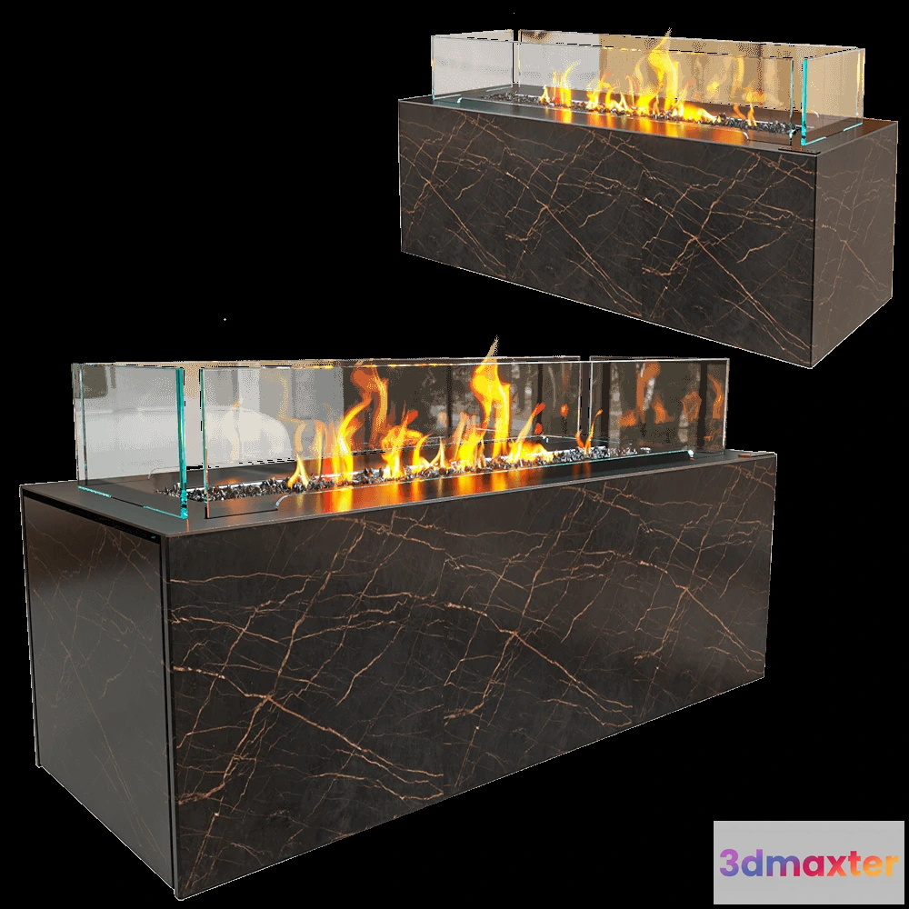 1665694 - Planika - Fireplace Cabo 3D Max