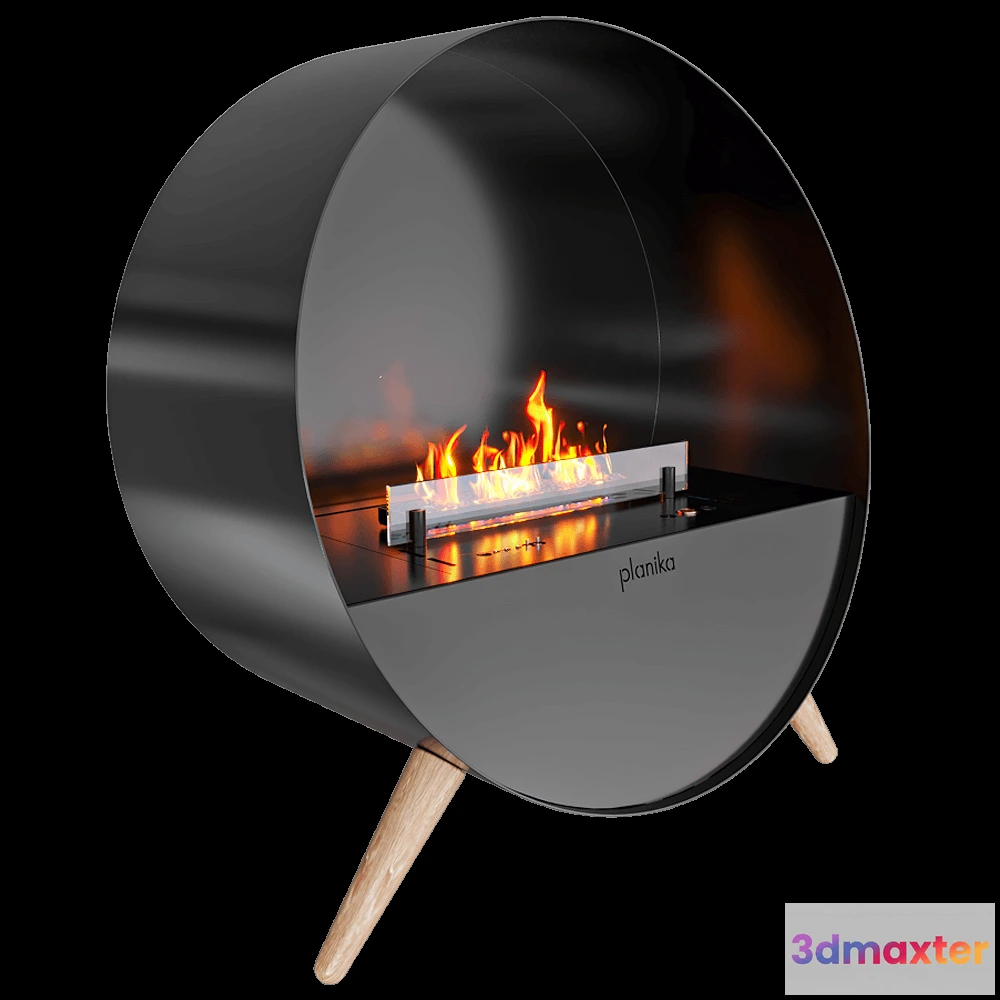 1665696 - Planika - Fireplace Bubble 3D Max