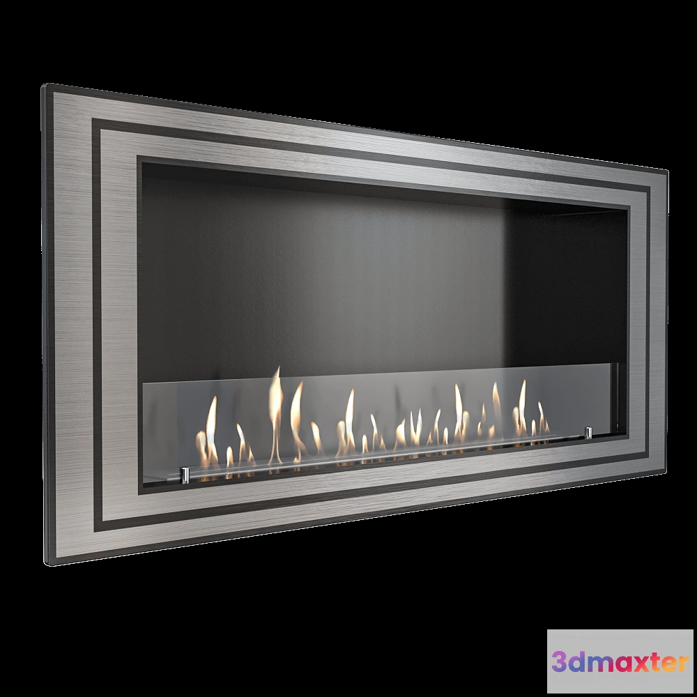 1665720 - SappFire - Built-in bio fireplace Saturn 1200 3D Max