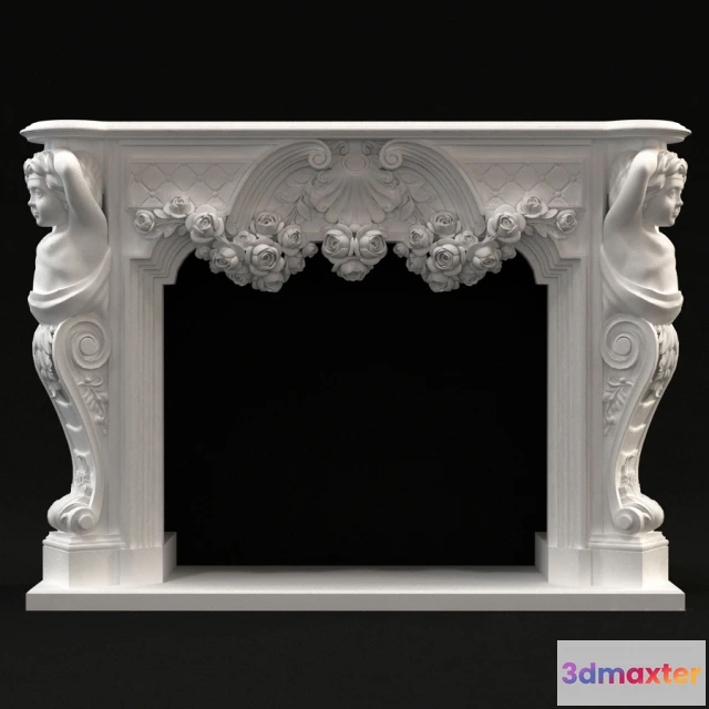 1665736 - other-models - Fireplace 017 3D Max