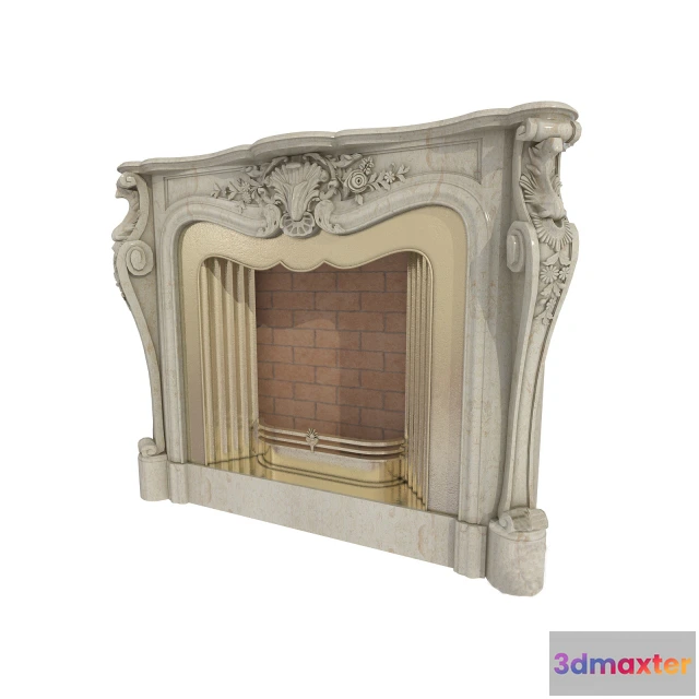 1665740 - other-models - Fireplace 010 3D Max