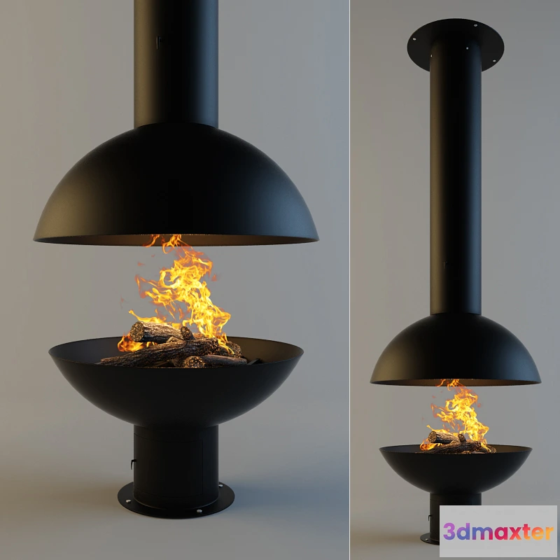 1665754 - other-models - Fireplace Mezzo Focus 2 3D Max