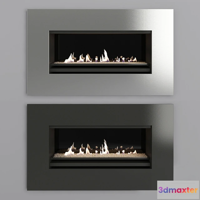 1665790 - other-models - Fireplace modern 21 3D Max