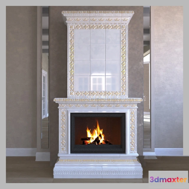 1665794 - other-models - Fireplace  4 3D Max