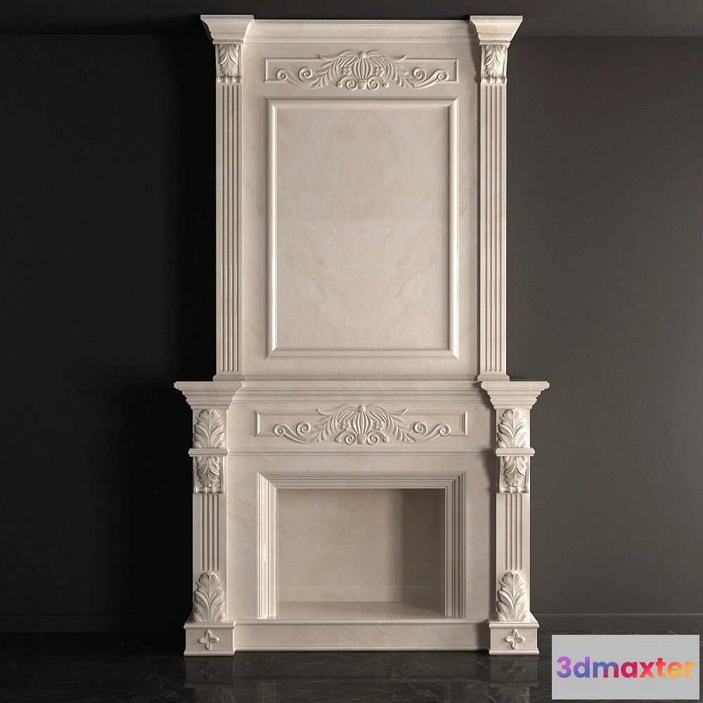 1665810 - other-models - Fireplace 330 3D Max