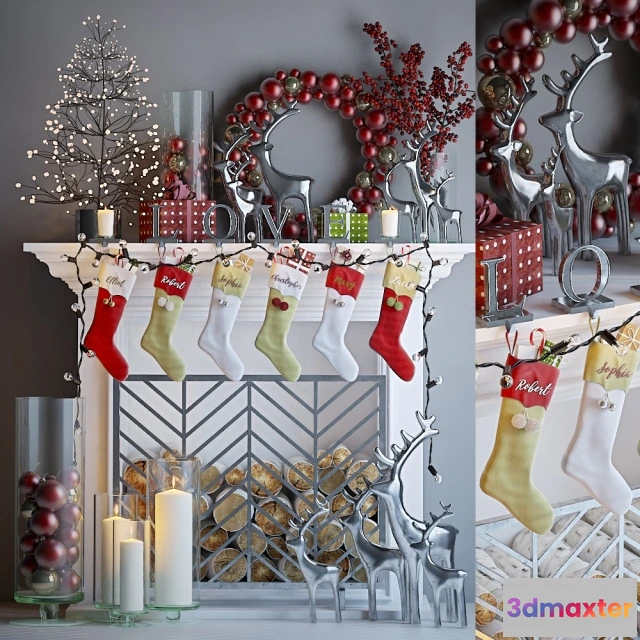 1665826 - other-models - Artificial fireplace 3D Max