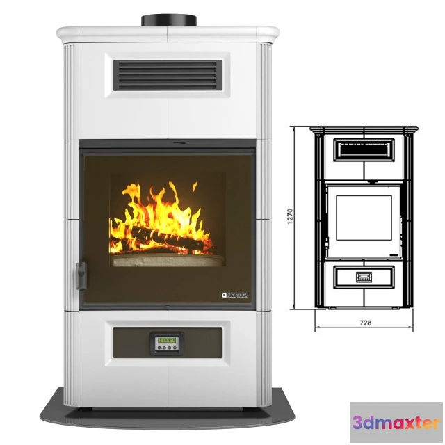 1665874 - other-models - fireplace 3D Max