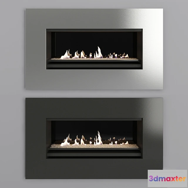 1665894 - other-models - Fireplace modern 21 3D Max