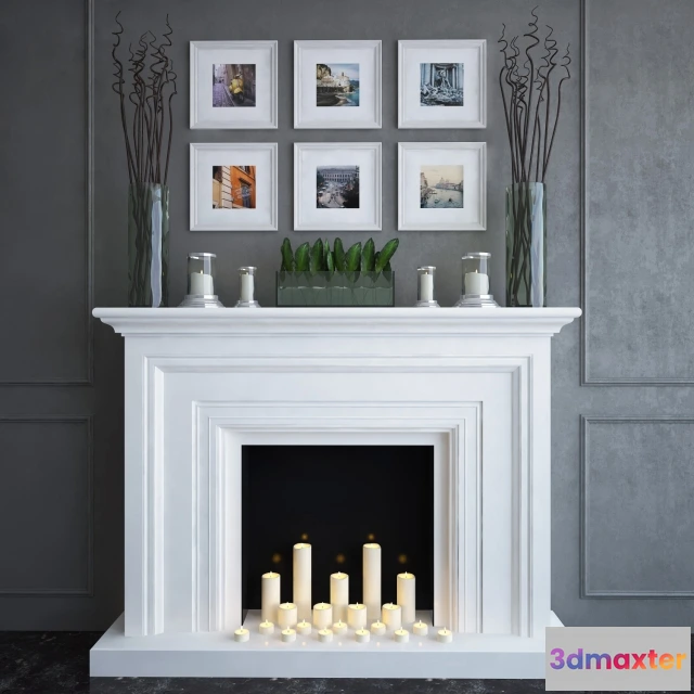 1665904 - other-models - Fireplace 3D Max
