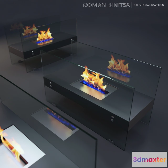 1665940 - other-models - Bio Ethanol Fireplace 3D Max