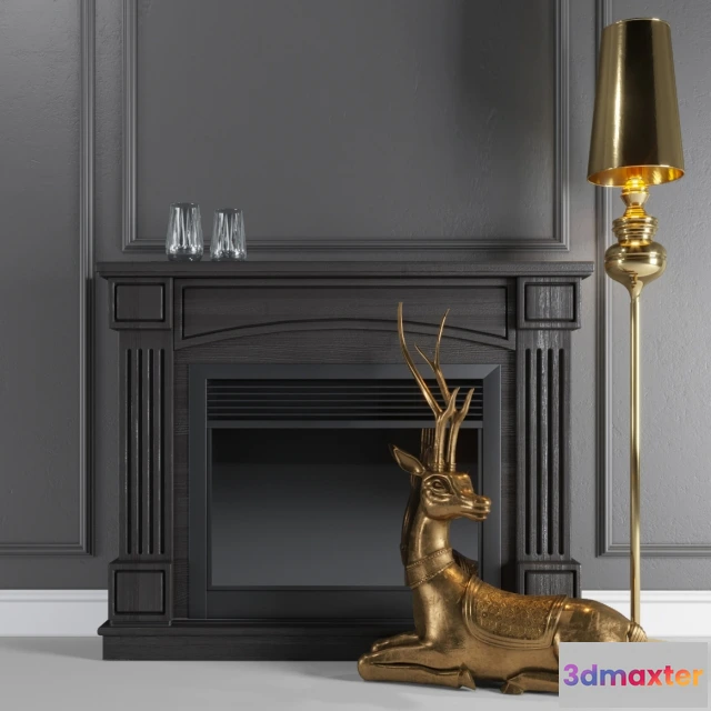 1665942 - other-models - Fireplace Marseilles 3D Max
