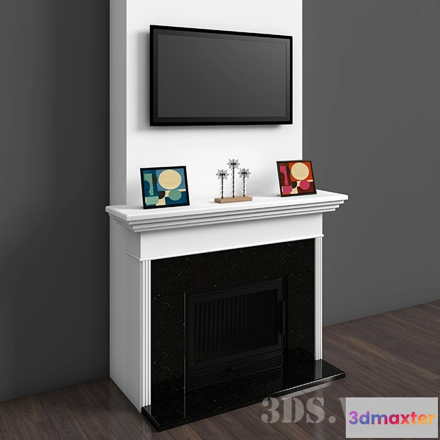 1665964 - other-models - Modern fireplace 3D Max