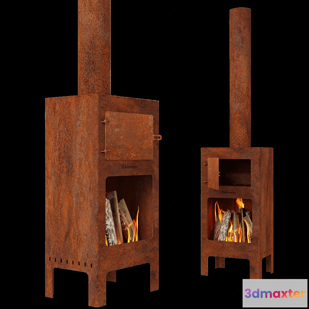 1666028 - Weltevree - Stove Outdooroven 3D Max