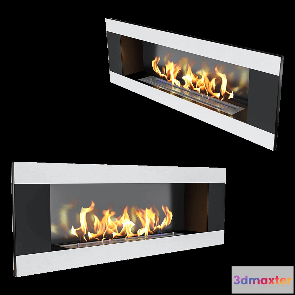 1666036 - Zefire - Biofireplace Elliot horizontal 1200 3D Max