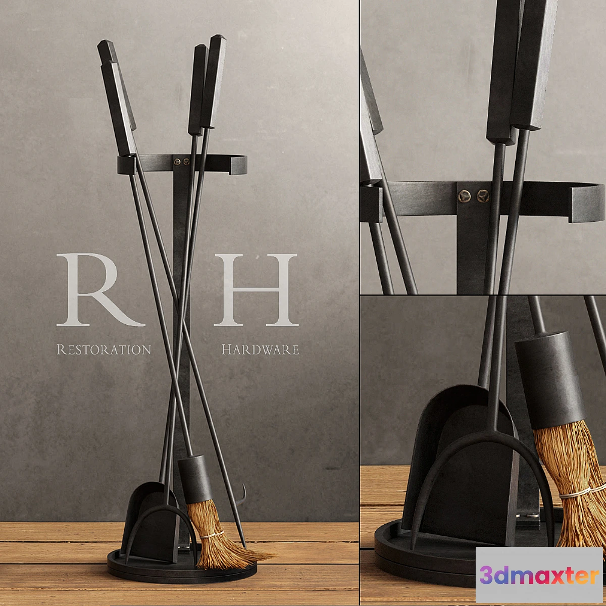 576642 - RH _ INDUSTRIAL HEARTH TOOL SET
