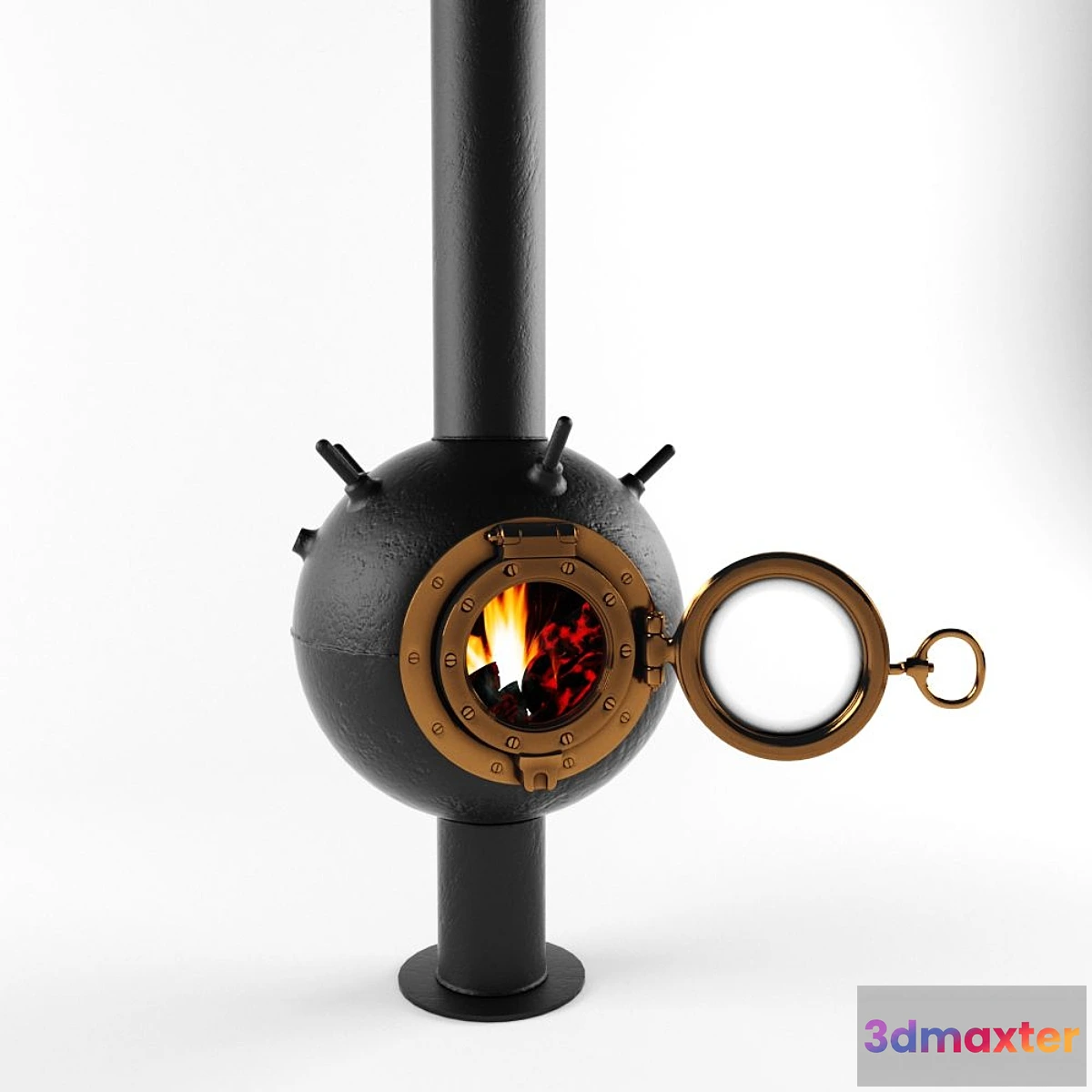 576880 - Suspended fireplace bathyscaphe