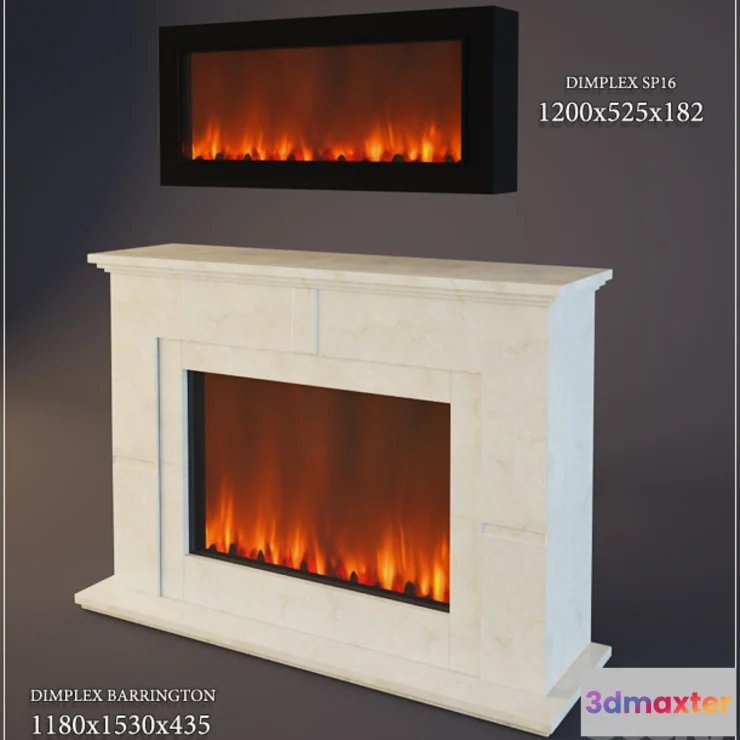 629287 - DIMPLEX Electric Fireplace