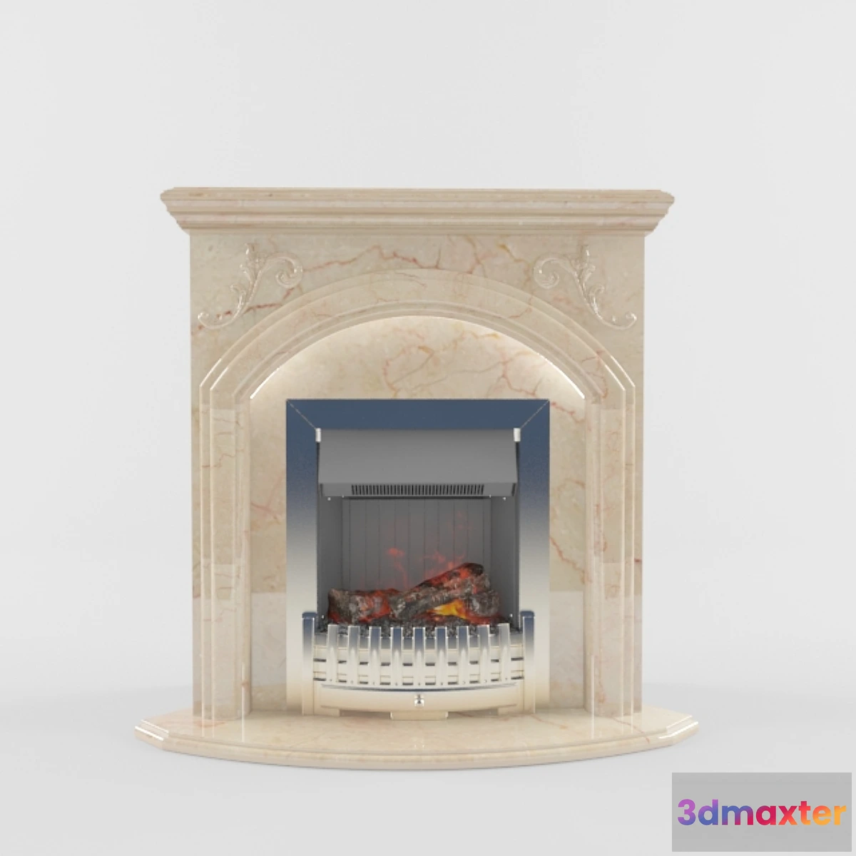 638459 - Fireplace with backlight