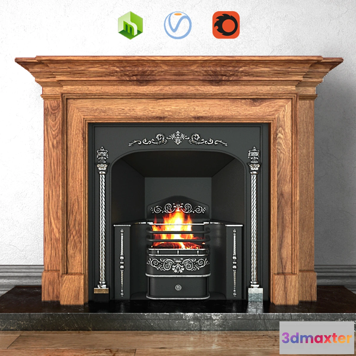 651923 - Fireplace Stovax - Regency hob grate