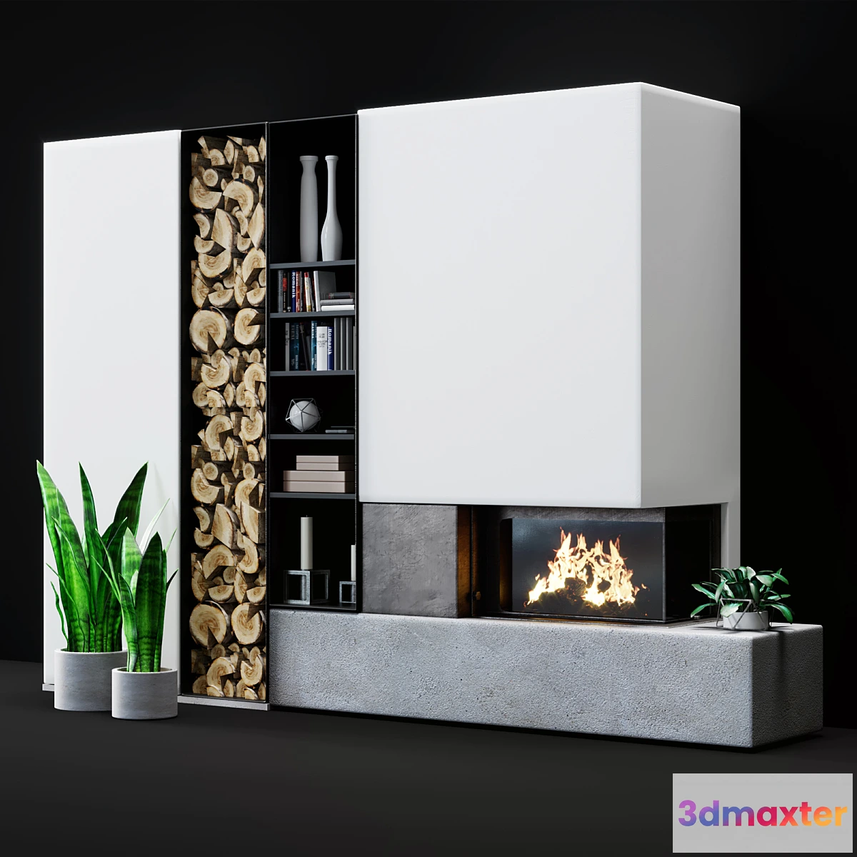 659675 - Modern fireplace