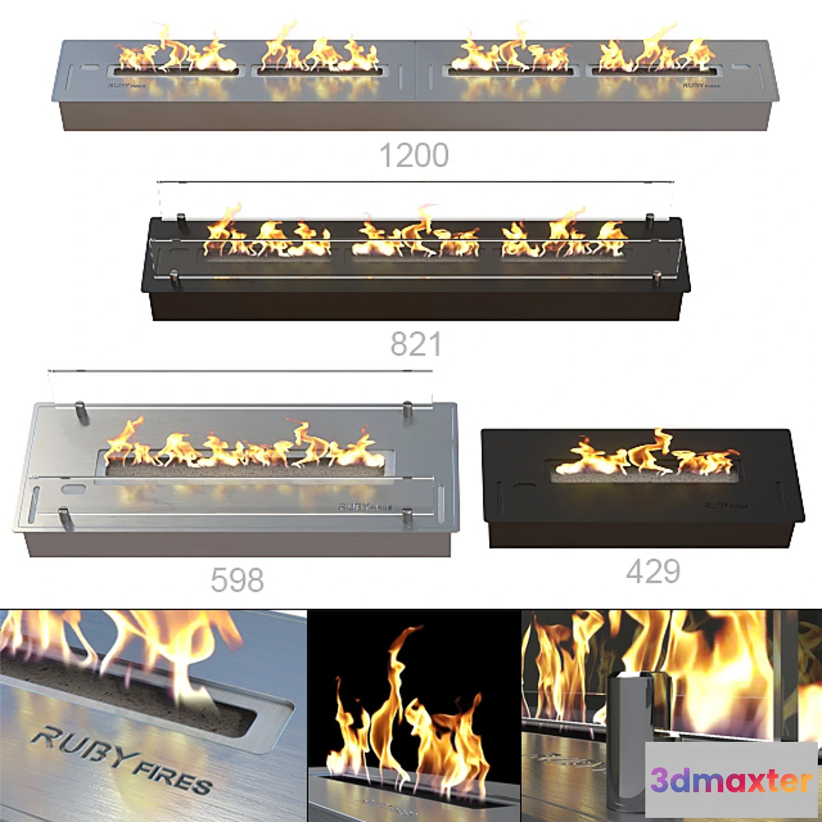 754073 - Fireplaces Ruby Fires. - No.3