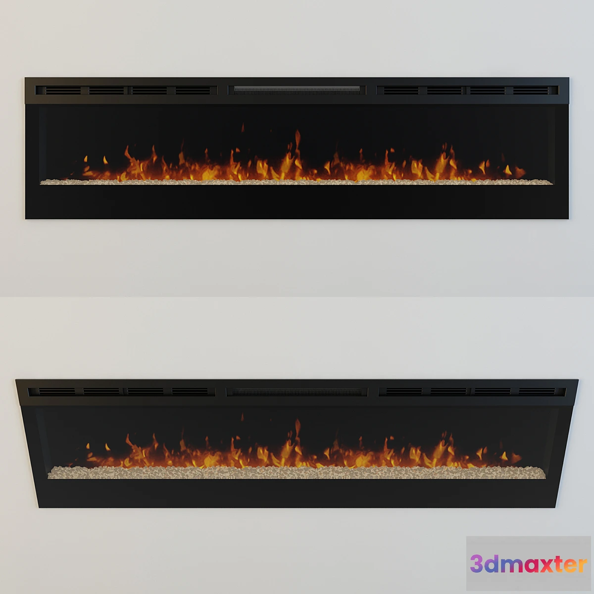 754105 - Electric Fireplace DIMPLEX Prism 74 “