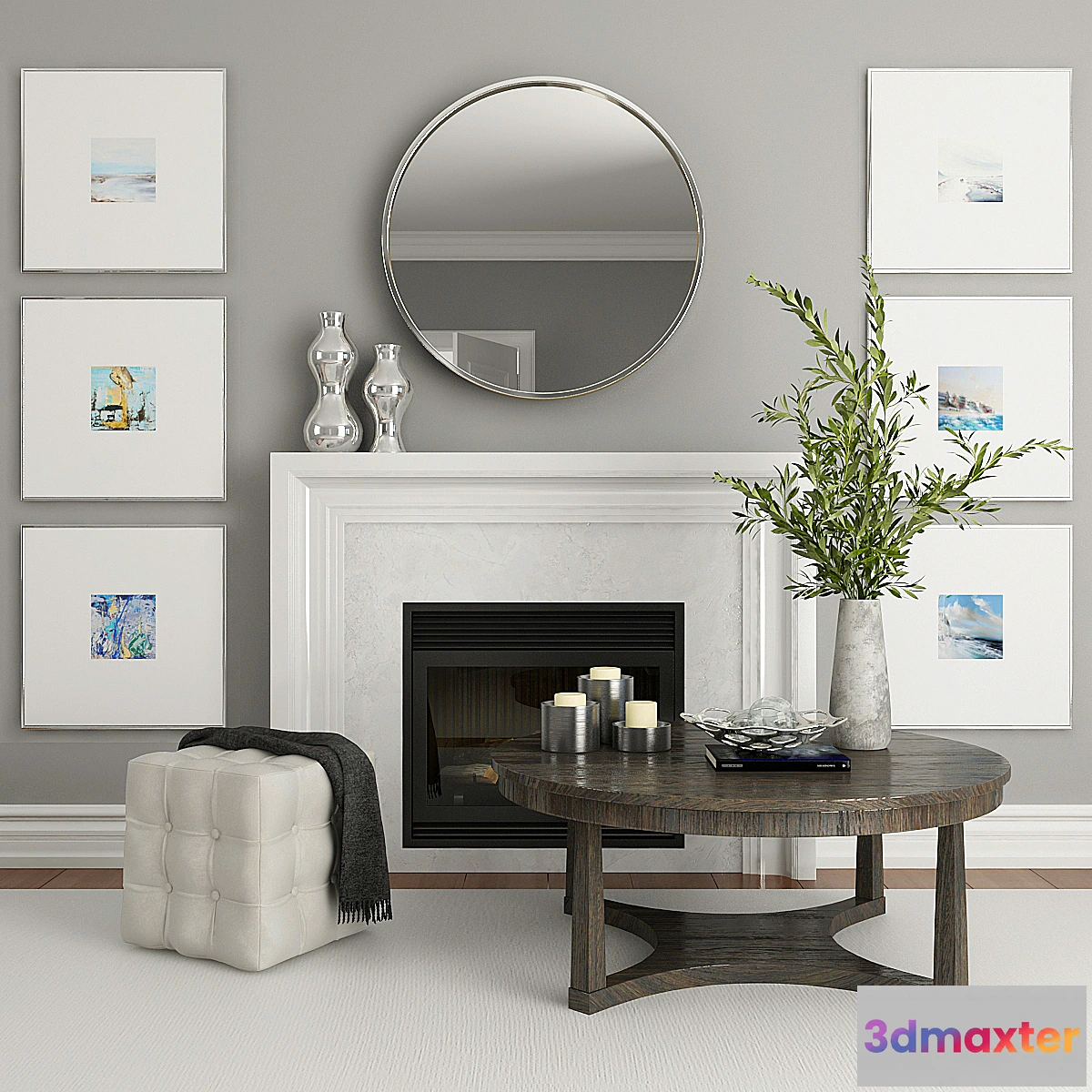 754127 - Fireplace and decor 2