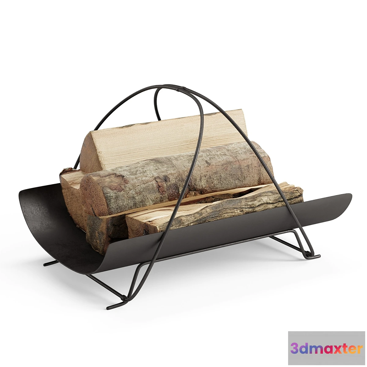 779377 - Elspeth Wrought Iron Log Carrier - No.2