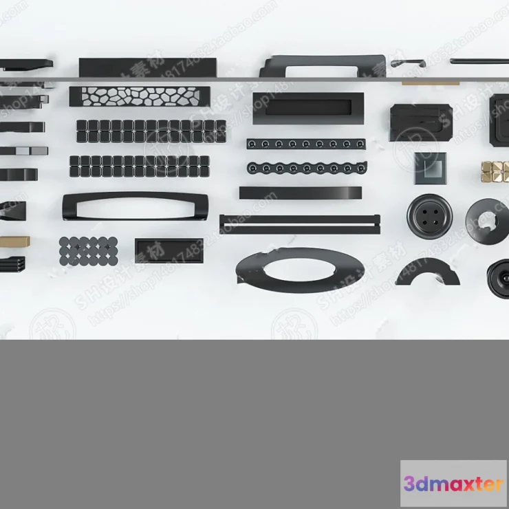 1131080 - Door Handle - 3D Models - 0256