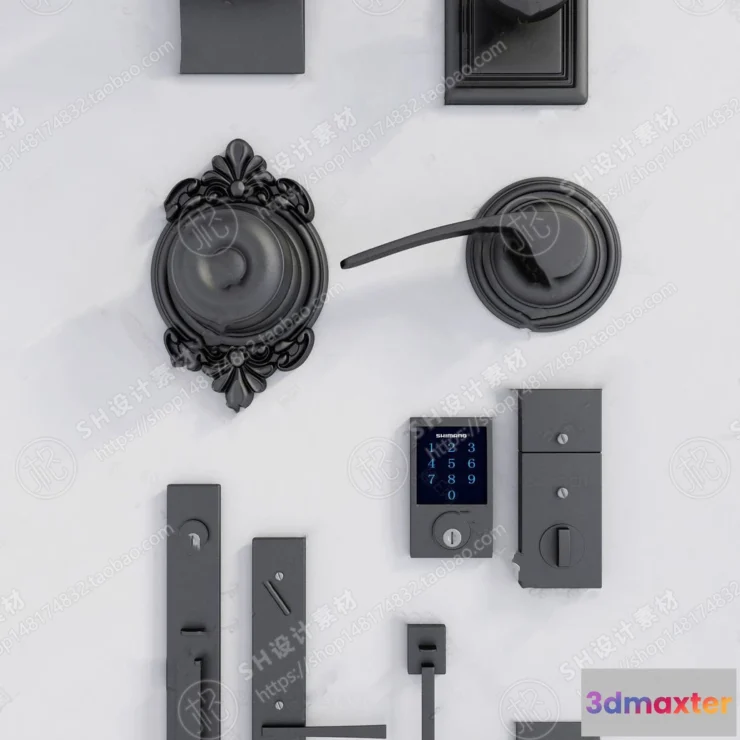 1131088 - Door Handle - 3D Models - 0260