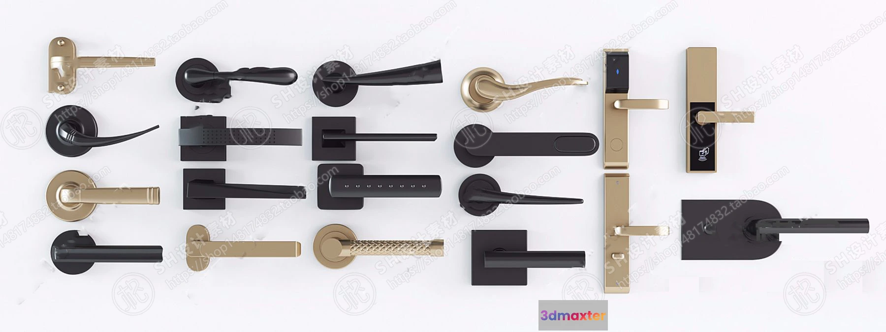 1131110 - Door Handle - 3D Models - 0271