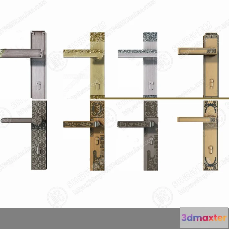 1131134 - Door Handle - 3D Models - 0283