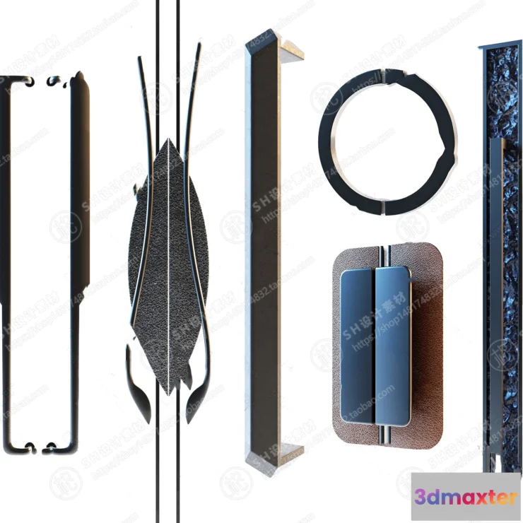 1131144 - Door Handle - 3D Models - 0288