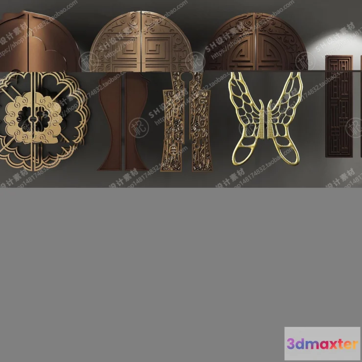 1131166 - Door Handle - 3D Models - 0299