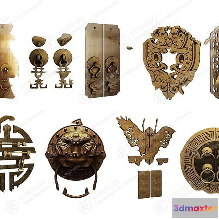 1131170 - Door Handle - 3D Models - 0301