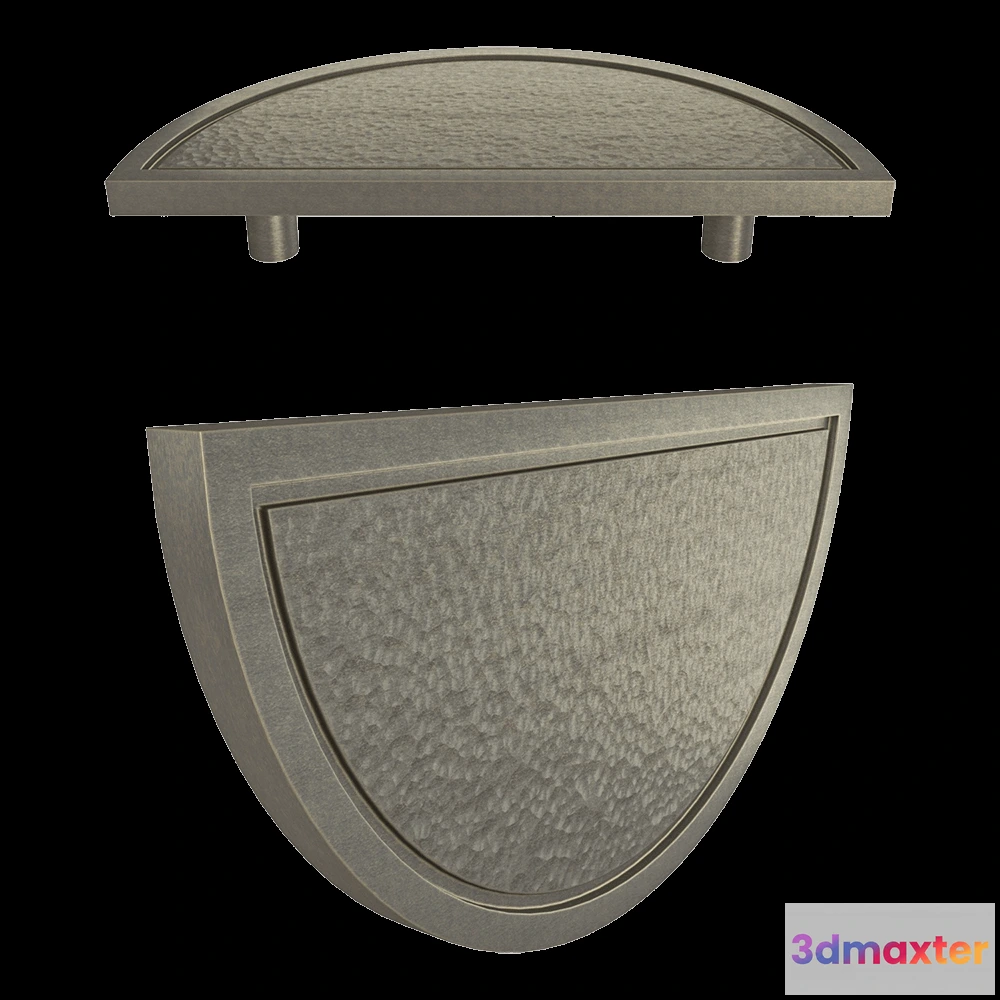 1664052 - Latuning - Door handle Round Sun SP 3D Max