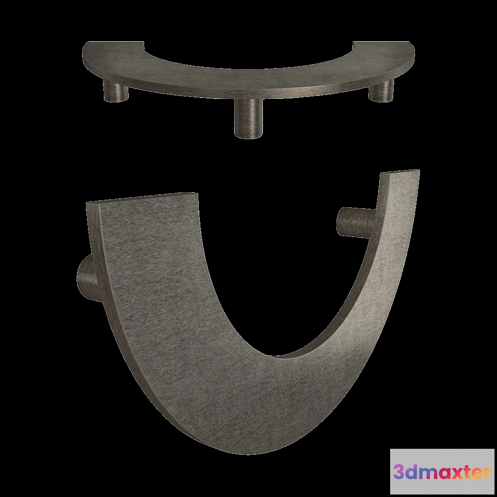 1664138 - Latuning - Door handle semicircle Round TP 3D Max