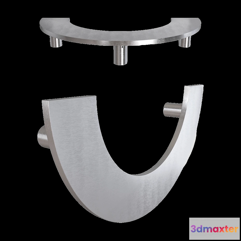 1664144 - Latuning - Door handle semicircle Round NS 3D Max