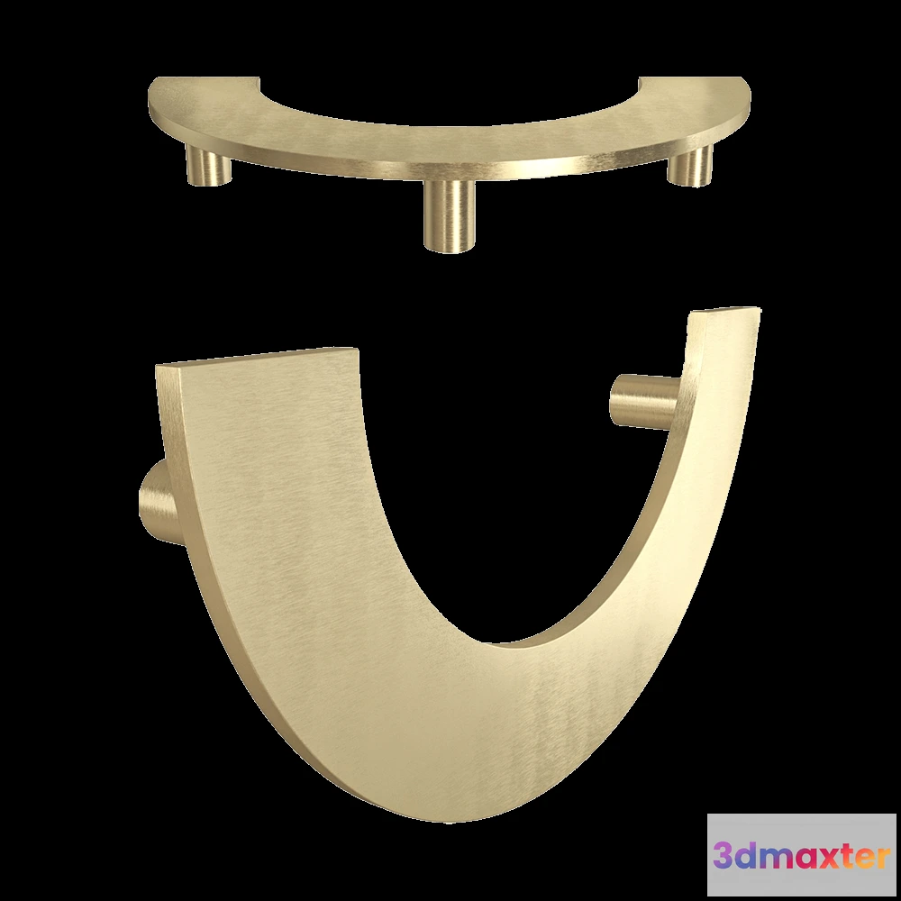 1664148 - Latuning - Door handle semicircle Round LS 3D Max